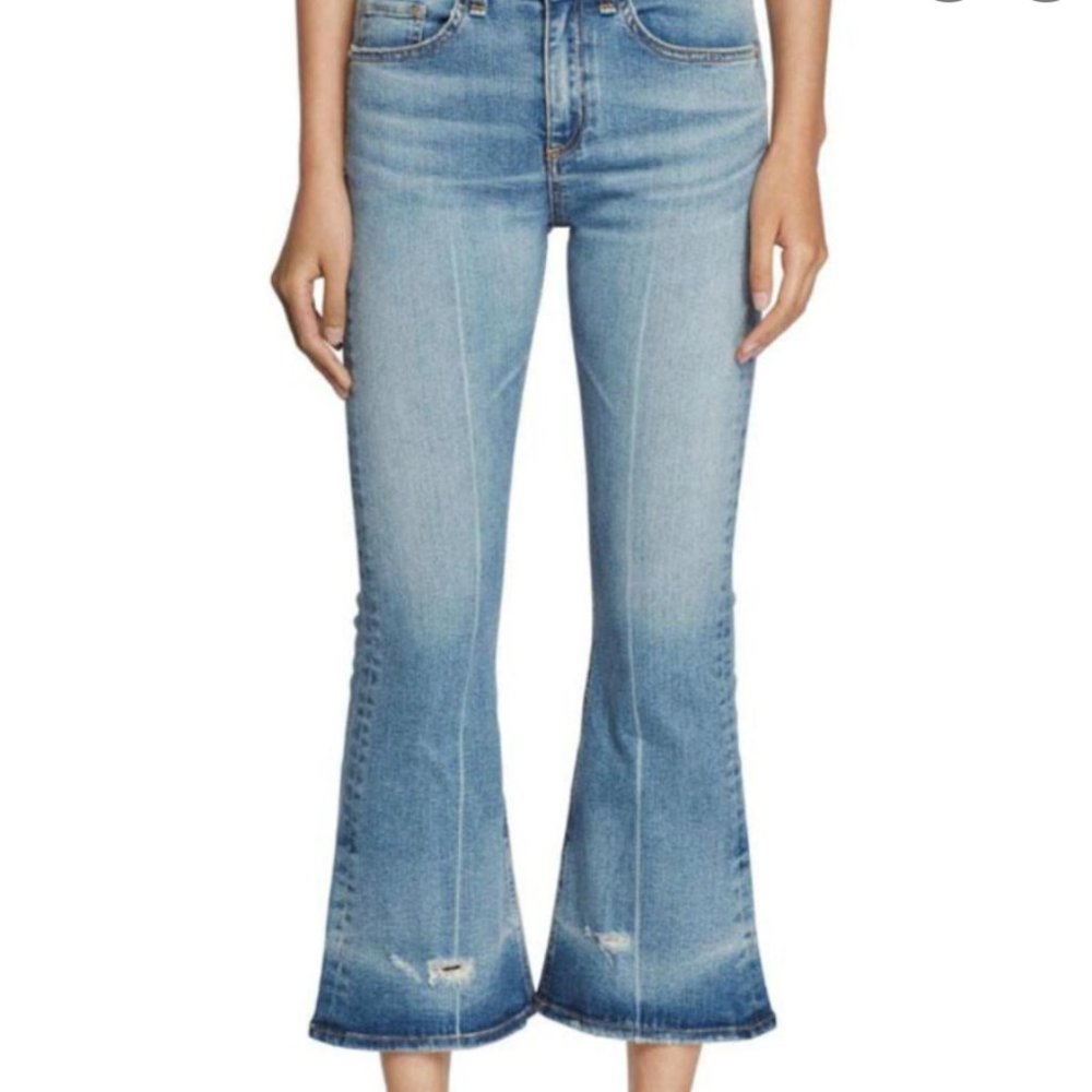 Rag & Bone Crop Flare Jean - Sz. 28